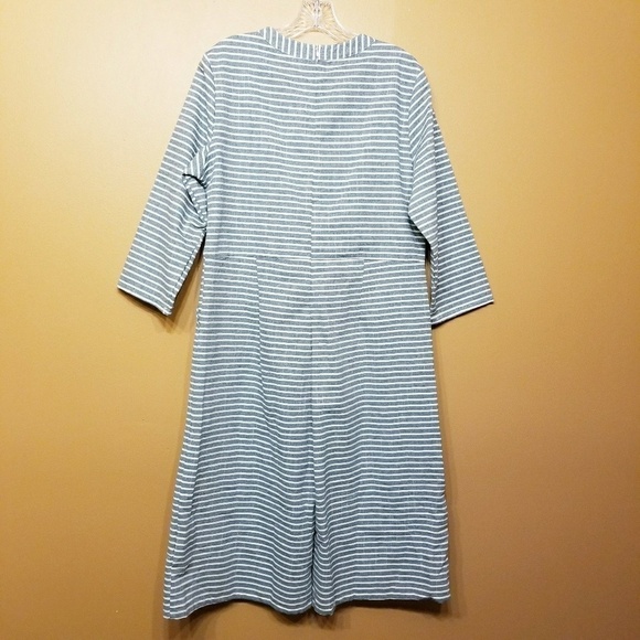 Moking Top | Striped Cropped Wide Leg/Flare Romper - Picture 9 of 10